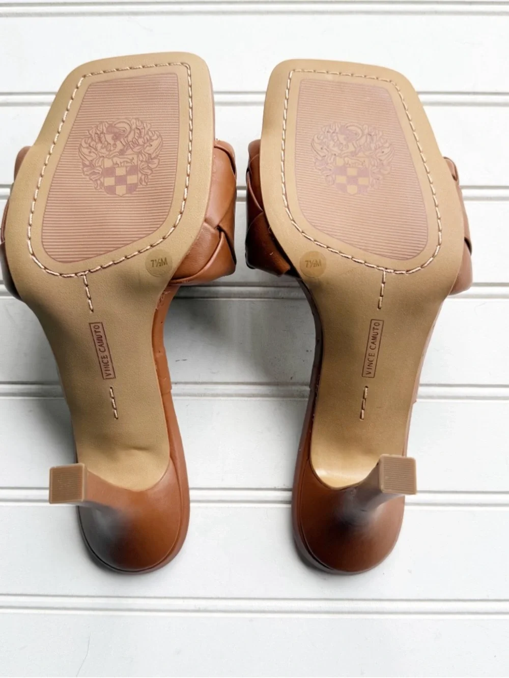 Vince Camuto Size 7.5 Brelanie Braided Strap Sandal